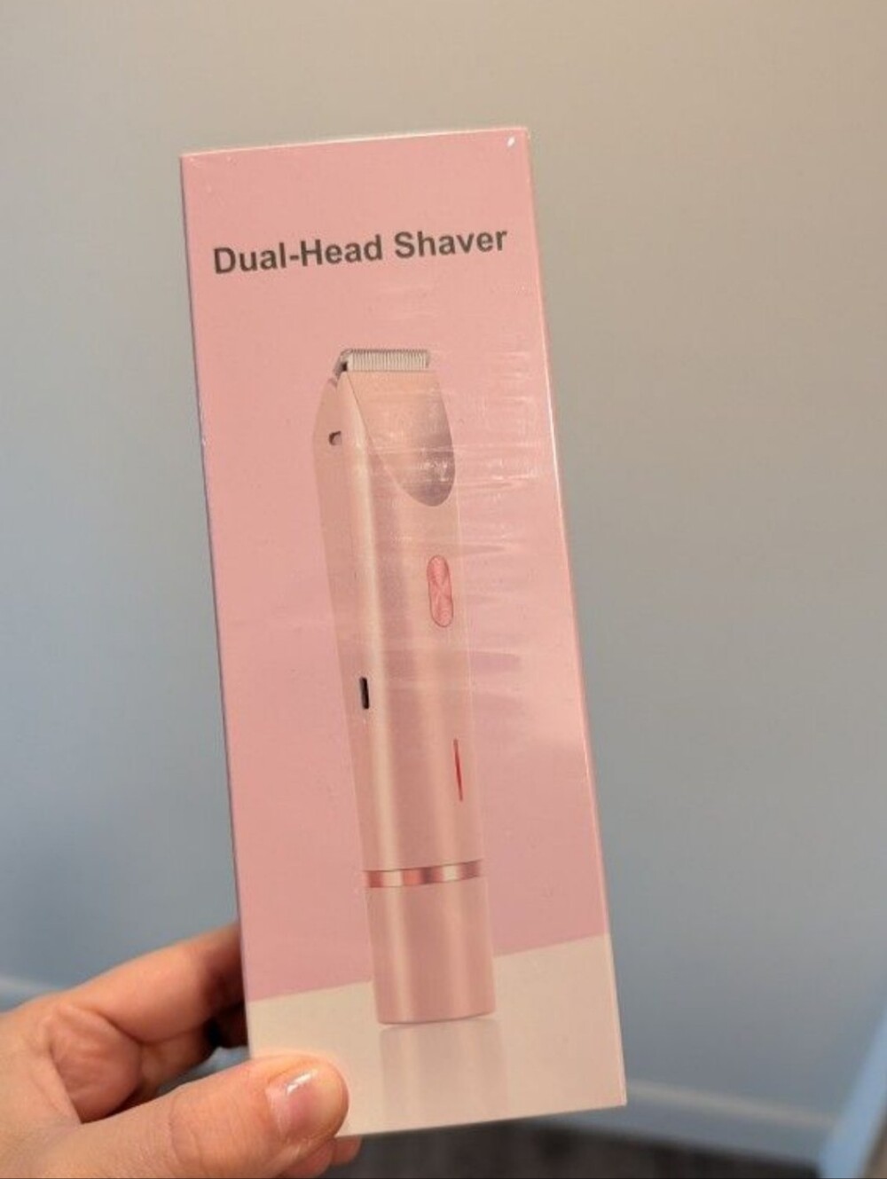 New Dual-Head Shaver for Women - Pink